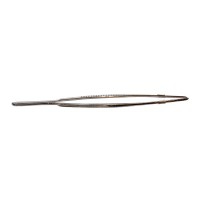 Pinza per auricoloagopuntura in acciaio con punta dritta 11 cm